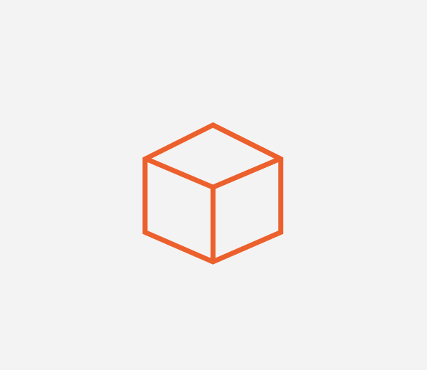Box icon in orange